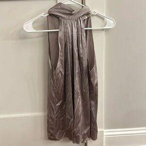 Ramy Brook lavender silk top